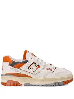 New Balance: Белые кроссовки 