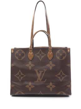 Louis Vuitton Pre-Owned: Коричневая сумка-шоппер 