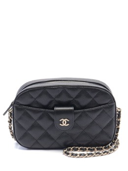 CHANEL Pre-Owned: Чёрная сумка 