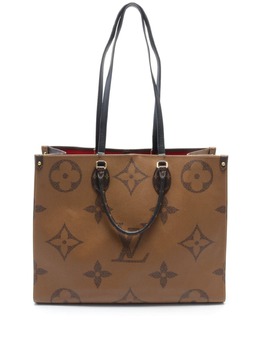 Louis Vuitton Pre-Owned: Коричневая сумка-шоппер 