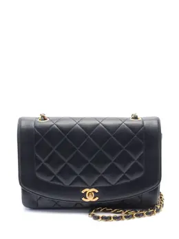 CHANEL Pre-Owned: Чёрная сумка 