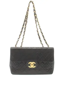 CHANEL Pre-Owned: Чёрная сумка 