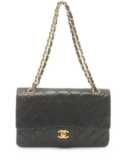 CHANEL Pre-Owned: Чёрная сумка 