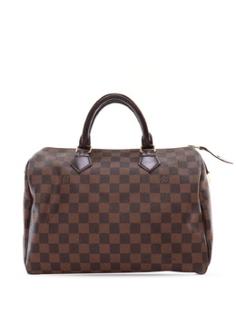 Louis Vuitton Pre-Owned: Коричневая сумка 