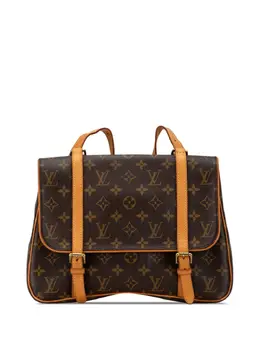 Louis Vuitton Pre-Owned: Коричневый рюкзак 