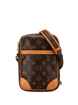 Louis Vuitton Pre-Owned: Коричневая сумка через плечо 