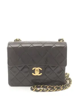 CHANEL Pre-Owned: Чёрная сумка 