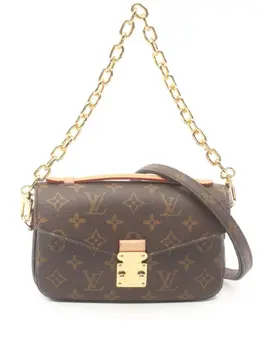 Louis Vuitton Pre-Owned: Коричневая сумка 