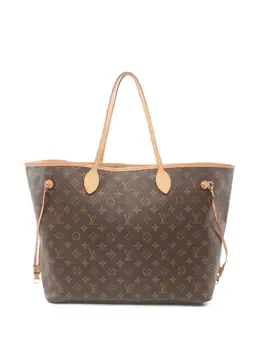 Louis Vuitton Pre-Owned: Коричневая сумка-шоппер 