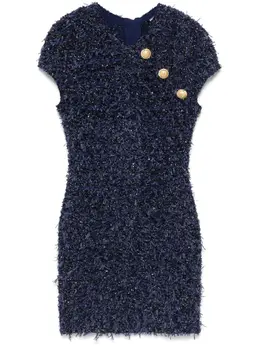 Balmain: Короткое платье 