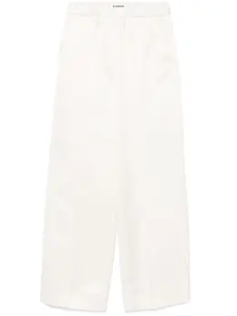 Jil Sander: Атласные брюки 