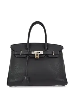 Hermès Pre-Owned: Чёрная сумка 