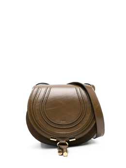 Chloé: Коричневая сумка  Marcie
