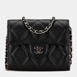 Chanel: Чёрный клатч 