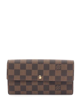 Louis Vuitton Pre-Owned: Коричневый кошелёк 