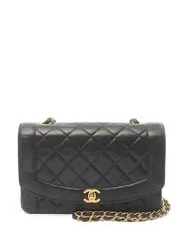 CHANEL Pre-Owned: Чёрная сумка 