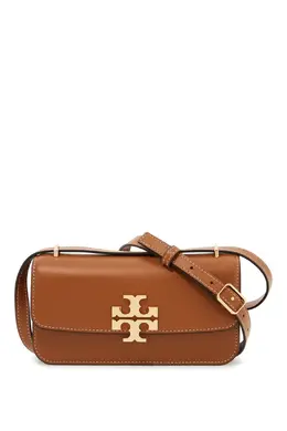 Tory Burch: Коричневая сумка  Eleanor