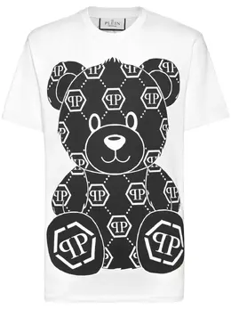Philipp Plein: Футболка  Teddy Bear с принтом