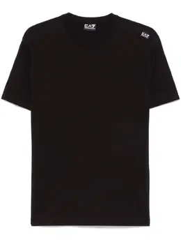 Ea7 Emporio Armani: Чёрная футболка 
