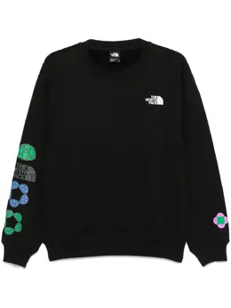 The North Face: Свитшот  Logo с принтом