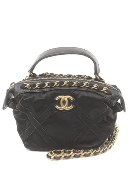 CHANEL Pre-Owned: Чёрная сумка 