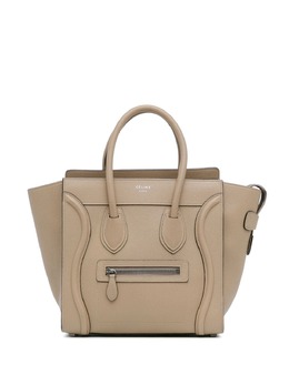 Céline Pre-Owned: Коричневая сумка-шоппер 