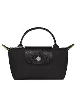 LONGCHAMP: Зелёная сумка 