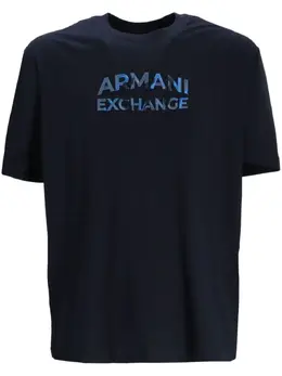 Armani Exchange: Хлопковая футболка 