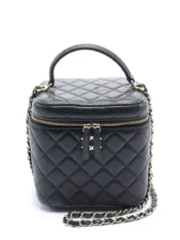 CHANEL Pre-Owned: Чёрная сумка 
