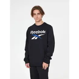 Reebok: Чёрный свитшот 