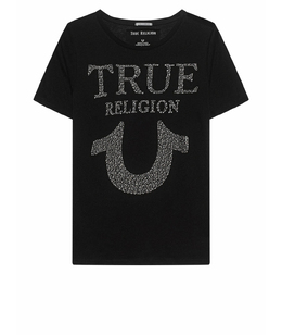 TRUE RELIGION: Футболка со стразами 