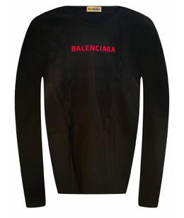 BALENCIAGA: Обтягивающая рубашка 