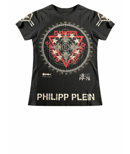 PHILIPP PLEIN: Чёрная футболка 