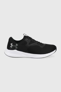 Under Armour: Чёрные кроссовки 