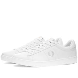 Fred Perry: Белые кроссовки  Spencer