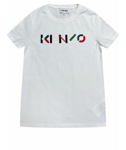 KENZO: Белая футболка 