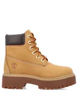 Timberland: Бежевые ботинки 