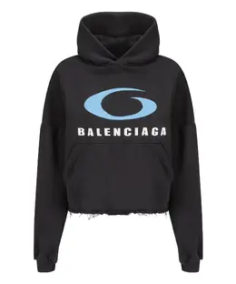 Balenciaga: Хлопковая толстовка 