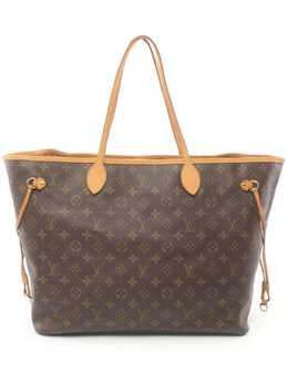 Louis Vuitton Pre-Owned: Коричневая сумка-шоппер 