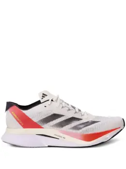 adidas: Белые кроссовки  Adizero Boston