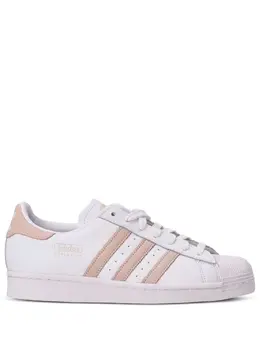 adidas: Белые кроссовки  Superstar