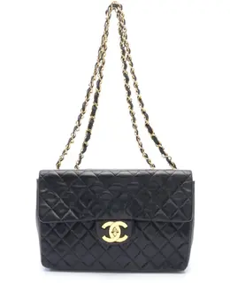 CHANEL Pre-Owned: Чёрная сумка 