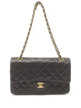 CHANEL Pre-Owned: Чёрная сумка 