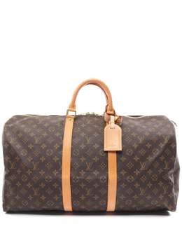 Louis Vuitton Pre-Owned: Коричневая сумка 