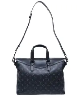 Louis Vuitton Pre-Owned: Чёрная сумка 