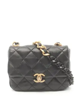 CHANEL Pre-Owned: Чёрная сумка 