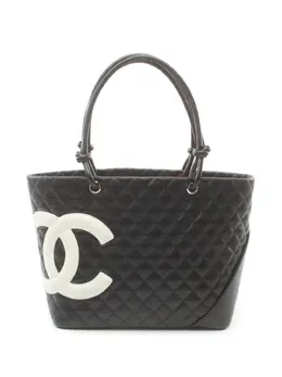 CHANEL Pre-Owned: Чёрная сумка 