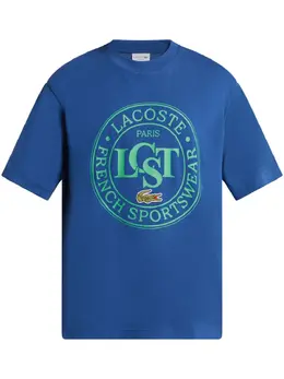 Lacoste: Футболка с принтом 