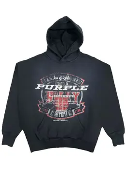 Purple Brand: Толстовка с принтом 
