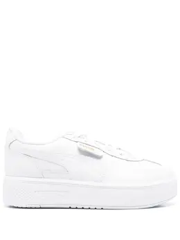 PUMA: Белые кроссовки 